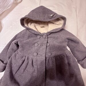 Cozy Gray Maria Elena Kids Hooded Coat size 3T